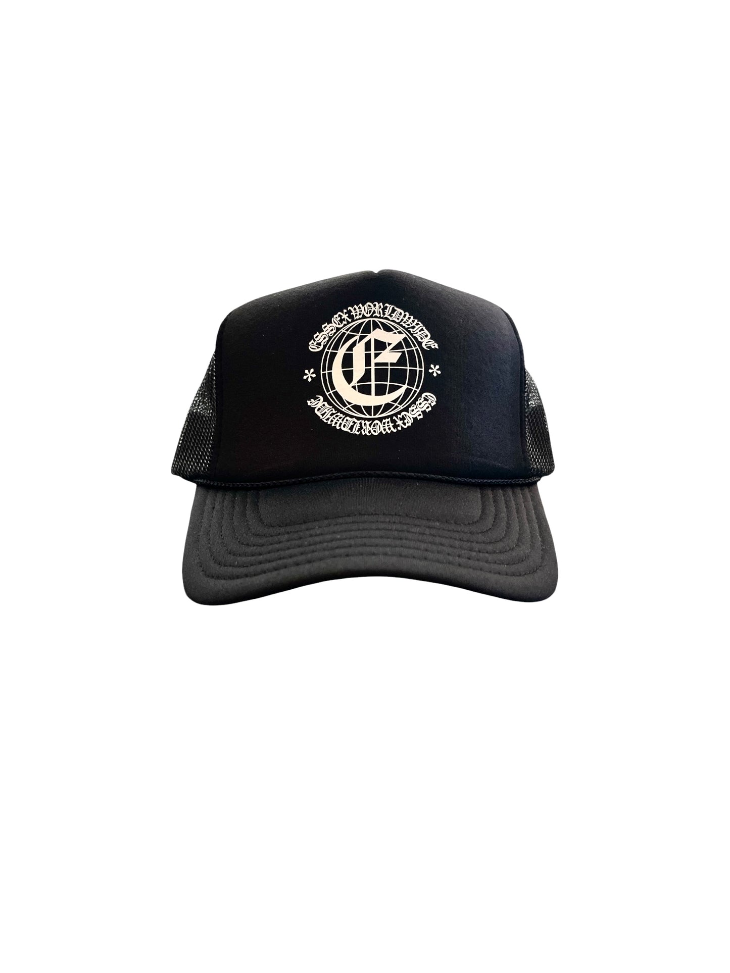 Black Trucker hat